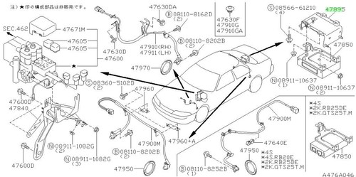 Bracket module for nissan - bracket,,