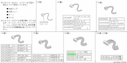 Connector assembly harness - connector, assembly-harness