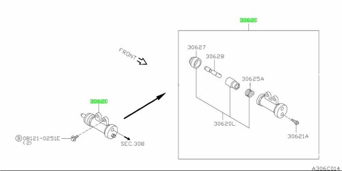 Cylinder assembly clutch - cylinder,