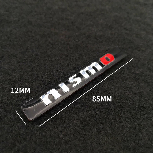 Black 84mm nismo badge - 1,