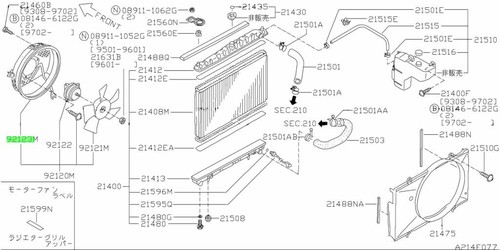Shroud condenser for nissan - shroud,,