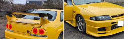 Nissan skyline bee badge - bee, r