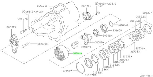 Drum assembly clutch transfer - clutch,