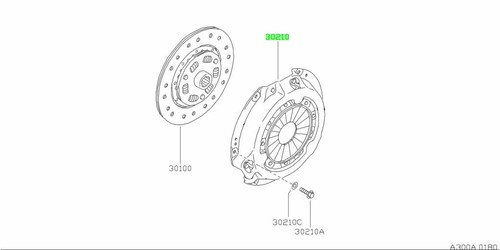 Cover assembly clutch for - cover,