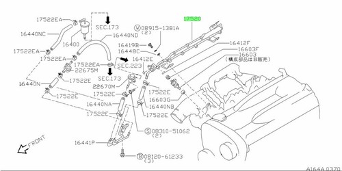 Tube assembly fuel - fuel, for