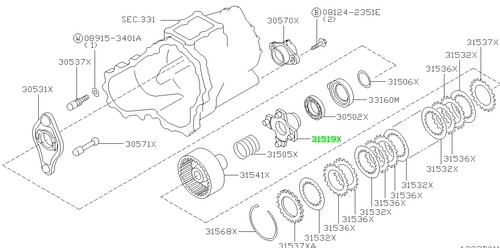 Flange pressure for - flange,, nissan