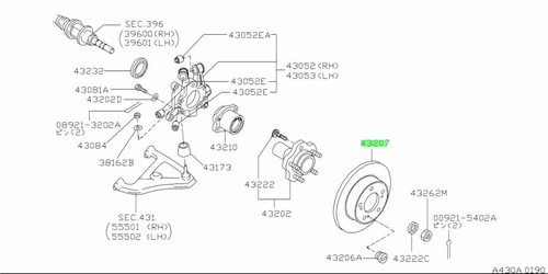 Rotor disc brake rear - brake,