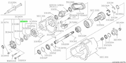 Gear outer oil pump - oil, for