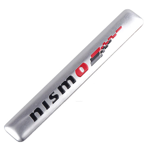 Silver 84mm nismo badge - x,