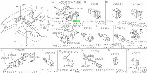 Switch assembly hazard for - switch,