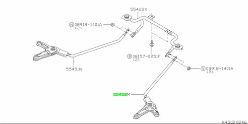 Stay assembly rear - assembly,,