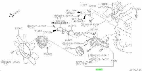 Pump assembly water - assembly,,