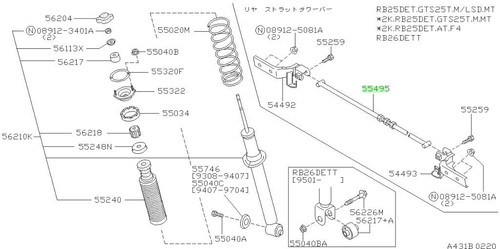 Bar rear suspension for - bar,,