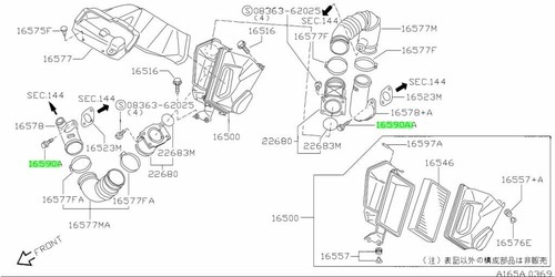 Genuine bolt for nissan - bolt,