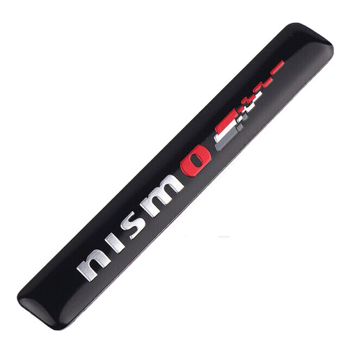 Black 84mm nismo badge - x,