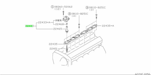 Coil assembly ignition for - assembly,