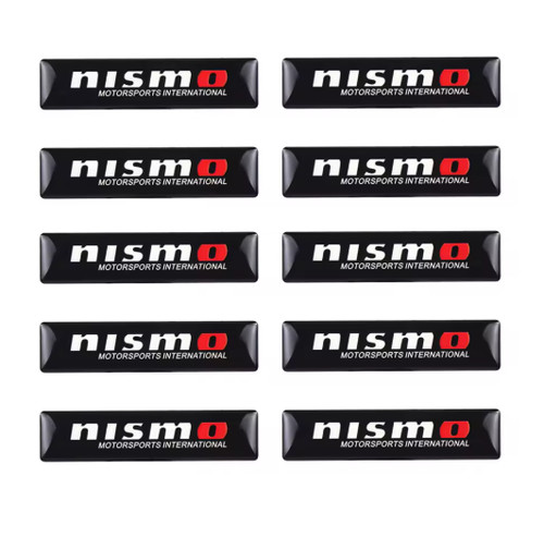 10pcs nismo car - badge, 6cm